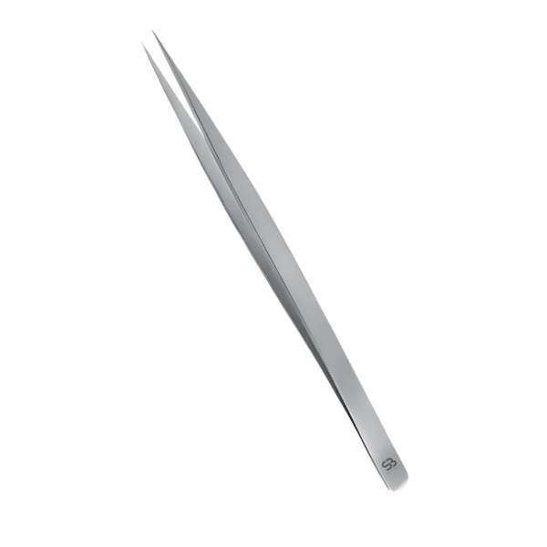 Very Fine Slim Tweezers with Straight Tip