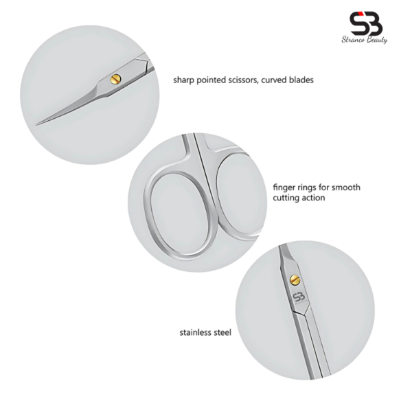 Cuticle Scissors with Tower Tip - Image 2