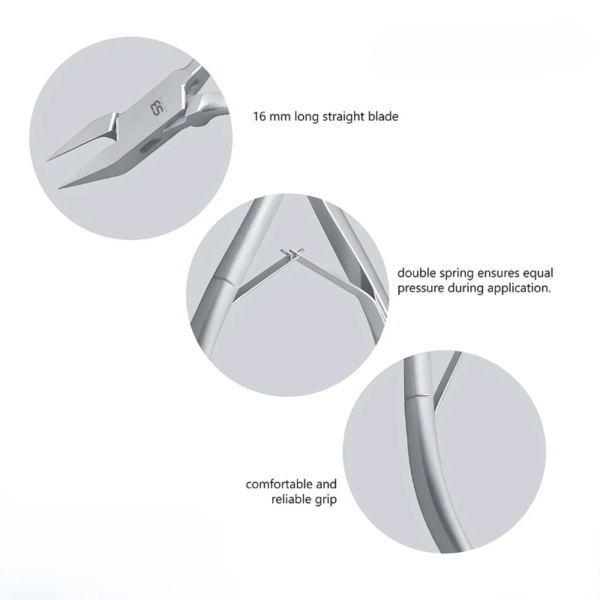 Pointed Corner Pliers for Straight Cuts - Image 2