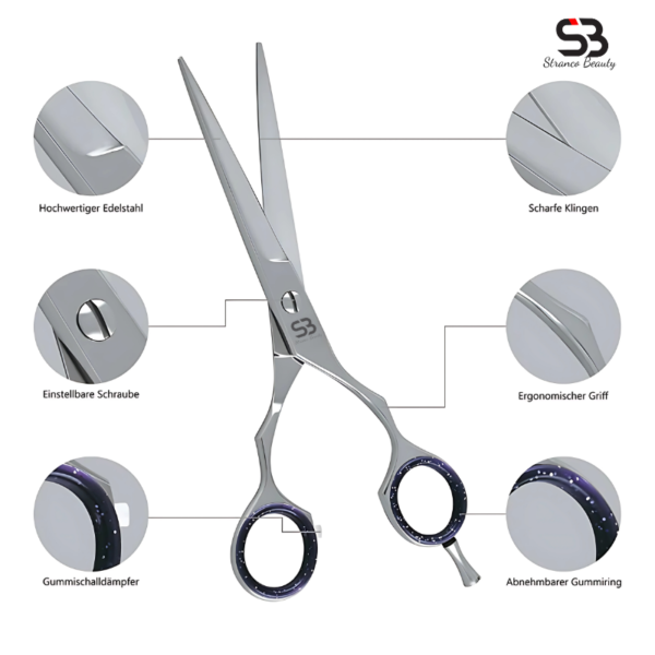 Hairdressing Scissors Ergo Classic Design - Image 2