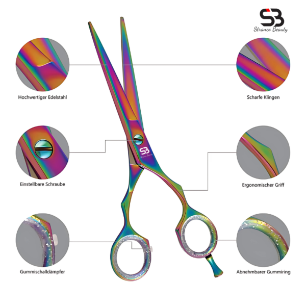 Hairdressing Scissors Ergo Classic Design - Image 4