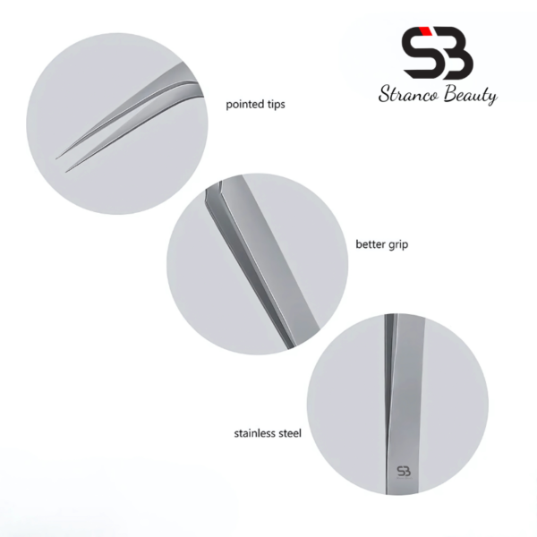 Tweezers With Slanted Tip - Image 2