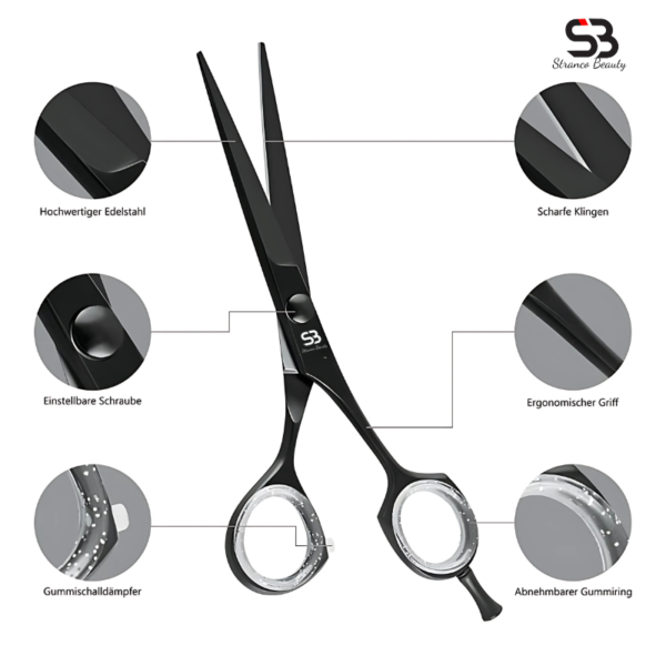 Hair Scissors Offset Design - Image 8