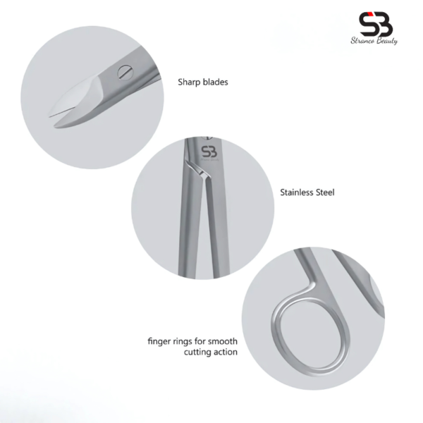 Cuticle Scissors Ultrafine Straight - Image 2