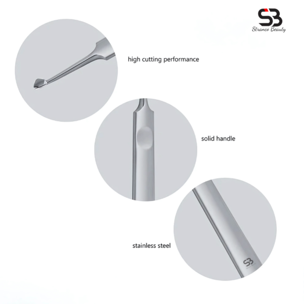 Cuticle Cutter with V-Blade - Image 2