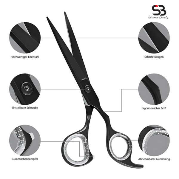 Hair Scissors Crane Ergo Design - Image 6