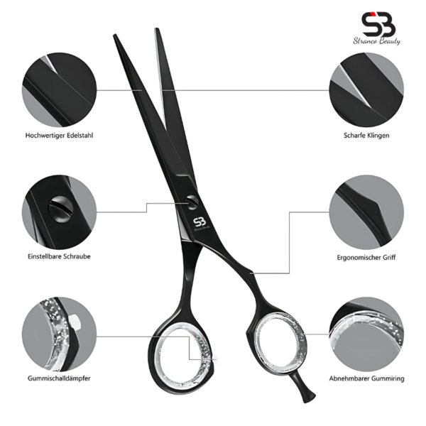 Hair Scissors Ergo Offset Design - Image 4