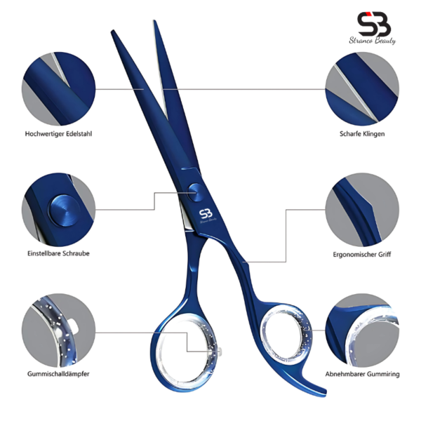 Hair Scissors Offset Design - Image 6