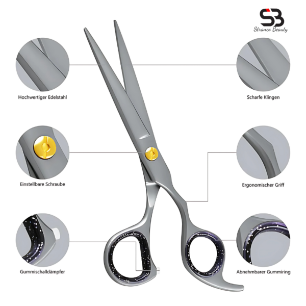 Hair Scissors Crane Ergo Design - Image 9